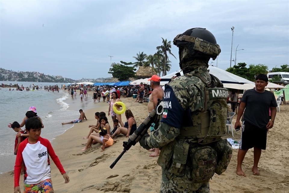 Violencia no para en Acapulco pese a despliegue de agentes de seguridad.