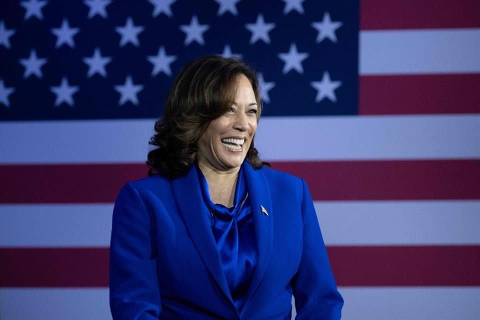 La Vicepresidenta Kamala Harris durante un evento por los derechos reproductivos en Washington, el 23 de junio del 2023.