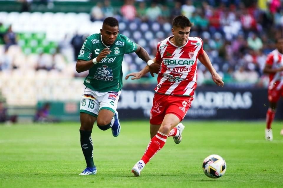 León y Necaxa cerraron la Jornada 4 del Apertura 2024 con un empate a un gol antes de la extensa pausa por la Leagues Cup.