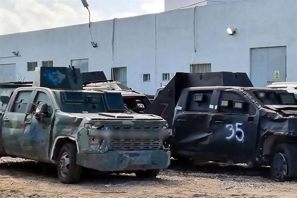 El evento de destrucción se llevó a cabo en los patios de la misma delegación de la FGR.