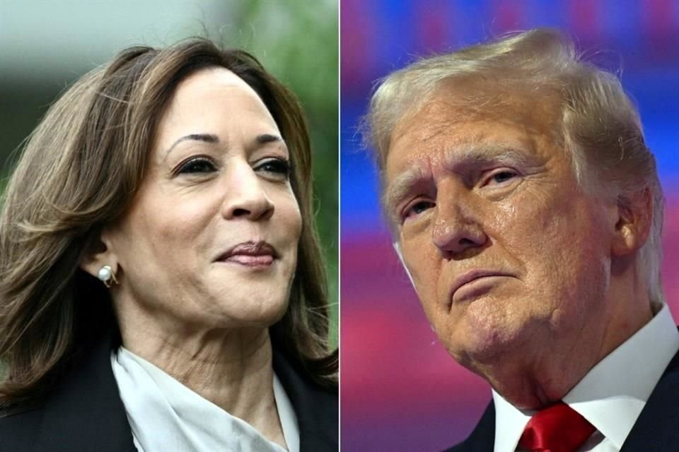 Kamala Harris aventaja a Trump en la carrera presidencial con un 44% de la preferencia entre los votantes frente a un 42% del republicano.