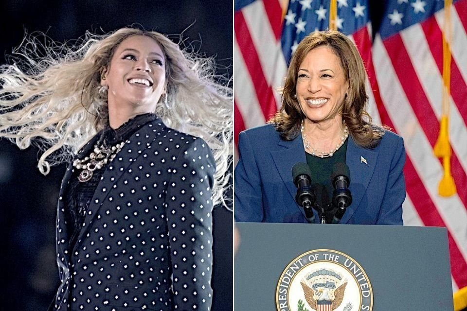 Beyoncé prestó su canción 'Freedom' para formar parte de un acto de campaña de Kamala Harris.