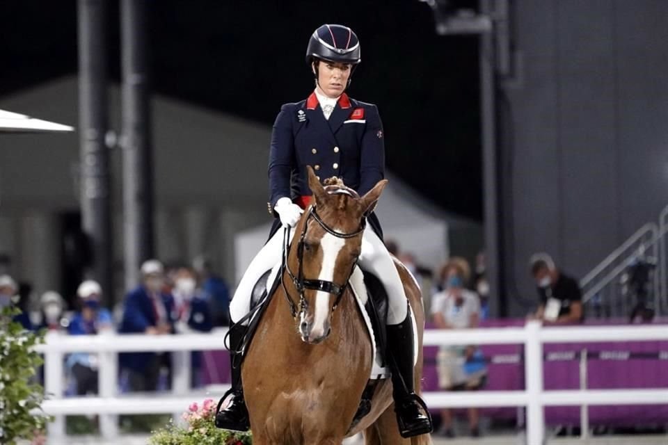 Charlotte Dujardin es la británica más condecorada en Juegos Olímpicos.