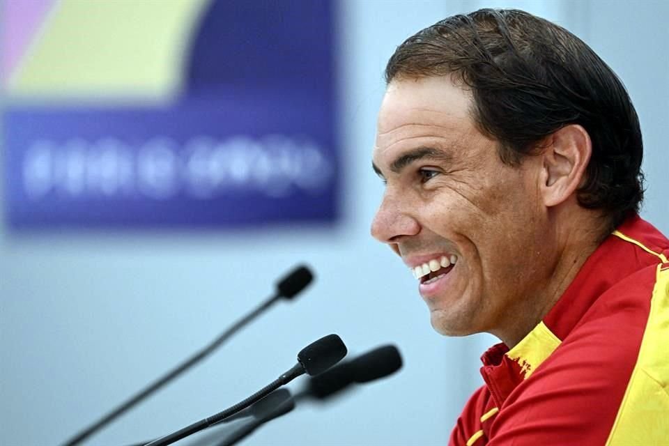 Nadal llega a París ilusionado de poder lograr una presea en la modalidad de dobles.