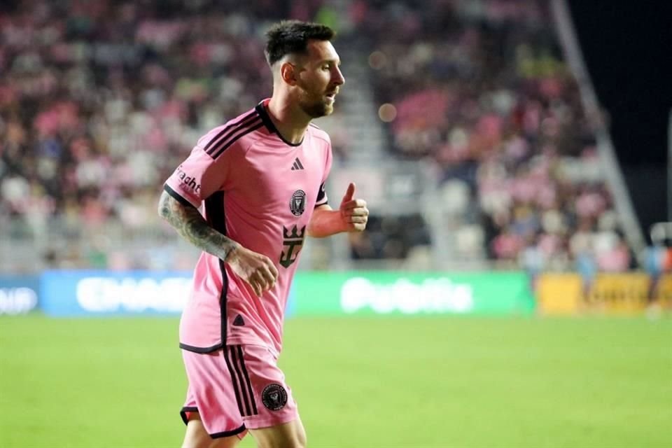 Messi aún se recupera de la lesión del tobillo derecho sufrida en la Final de la Copa América.