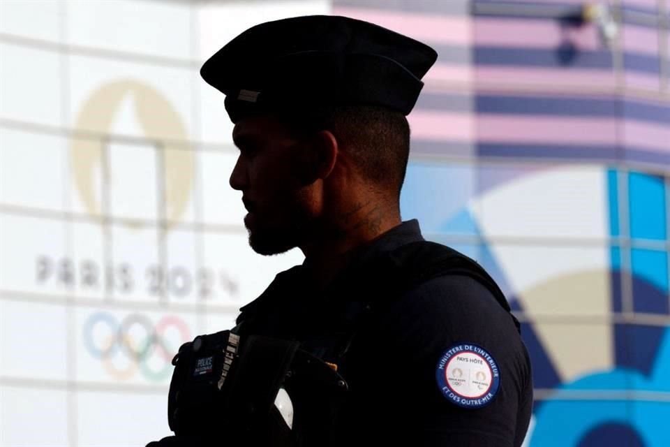 Seguridad a tope en París 2024.