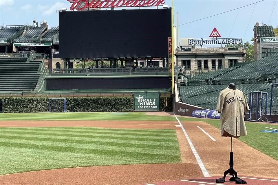 La histórica franela de George Herman Ruth.