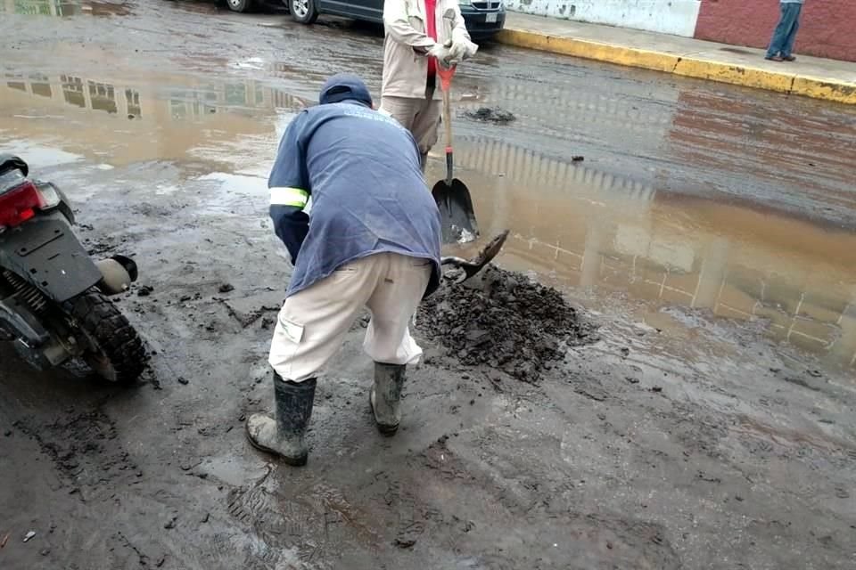 En la última semana se han presentado inundaciones y encharcamientos en zonas altas de la Alcaldía.