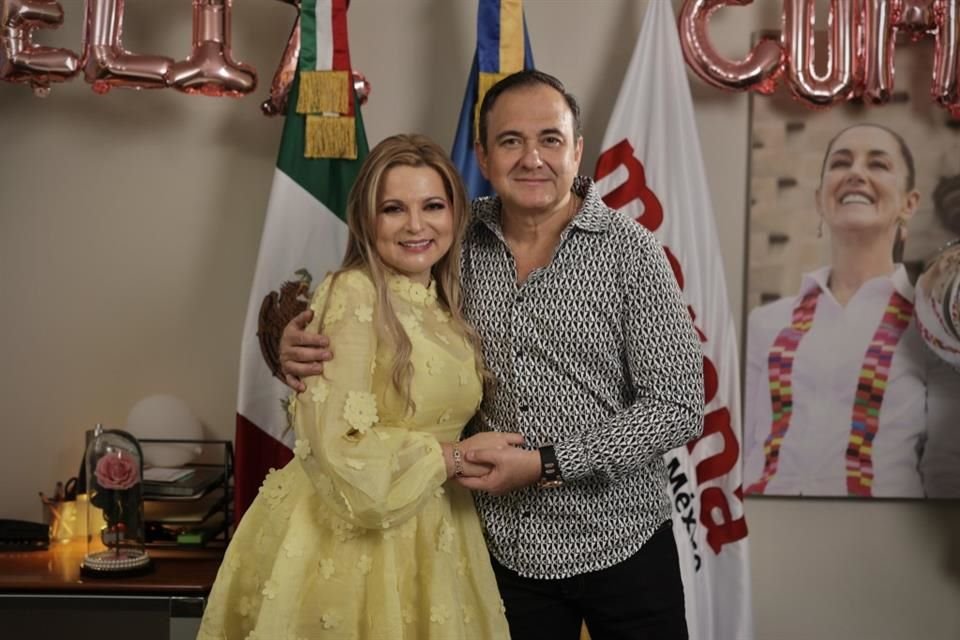 Los hermanos Claudia Delgadillo, ex candidata a la Gubernatura de Jalisco por Morena, y Roberto Delgadillo, regidor repuesto en Guadalajara.