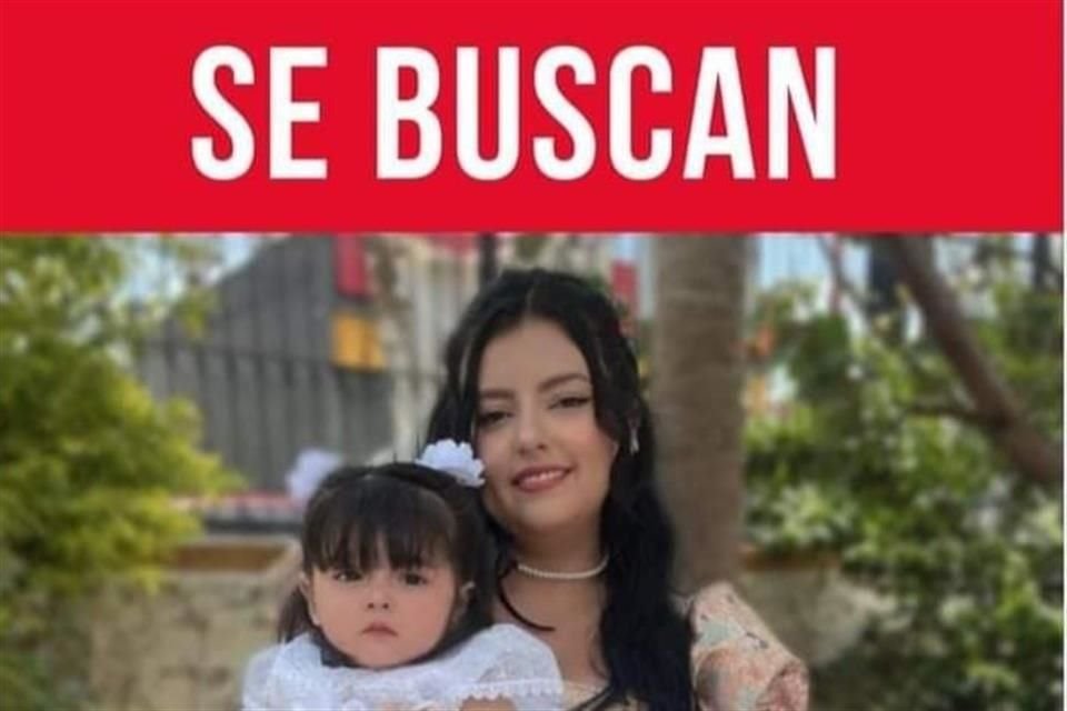 Por otra parte, la Fiscalía también intenta dar con el paradero de una joven identificada como Brenda Arely Ibarra Ramírez y de su hija Arely María Cornejo Ibarra, de 10 meses.