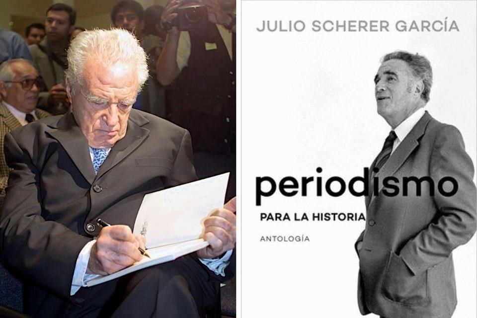 La carrera de Julio Scherer es recuperada en la antología Periodismo para la historia, compilada por Rogelio Flores Morales.