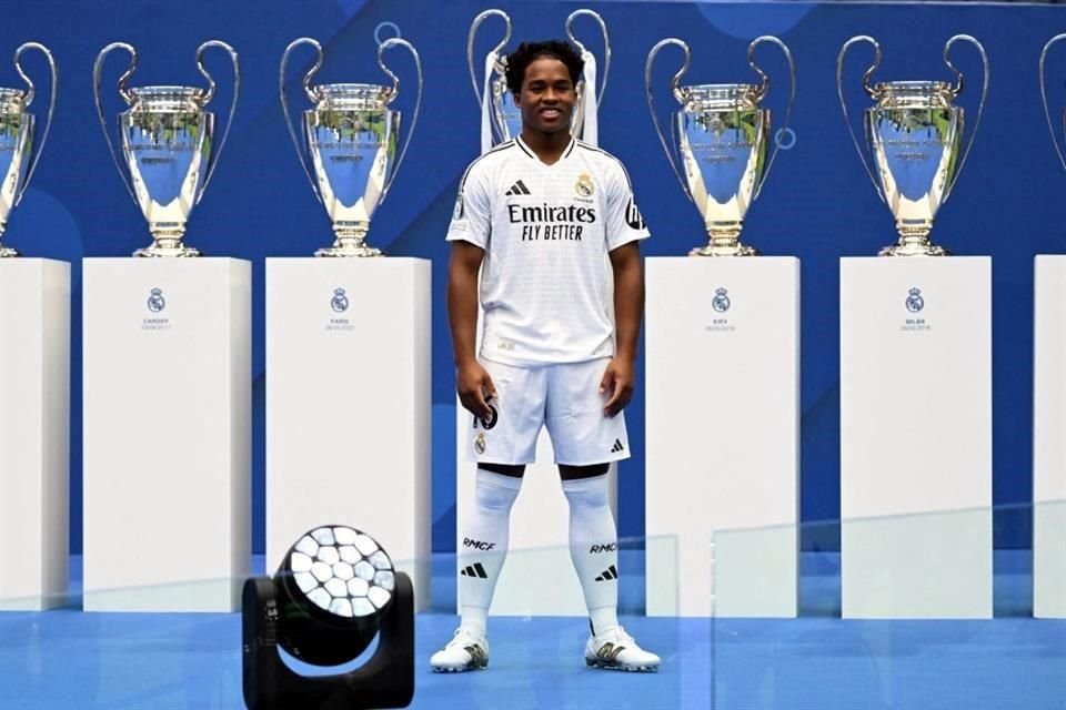 El brasileño es la nueva joya del Real Madrid.