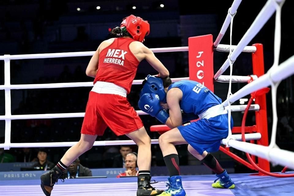 La mexicana tuvo su primer triunfo ante la española Laura Fuentes Hernández en la categoría de 50 kilogramos.