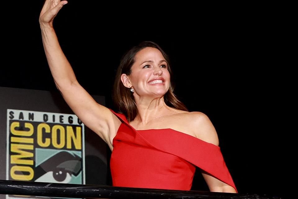 Jennifer Garner estuvo presente en el panel de promoción de 'Deadpool & Wolverine'.