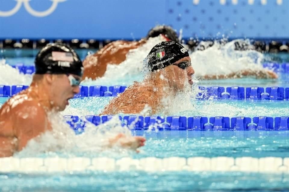 Una lucha sin tregua protagonizaron Nicolo, el británico Adam Peaty y el estadounidense Nic Fink, de esas para la historia.