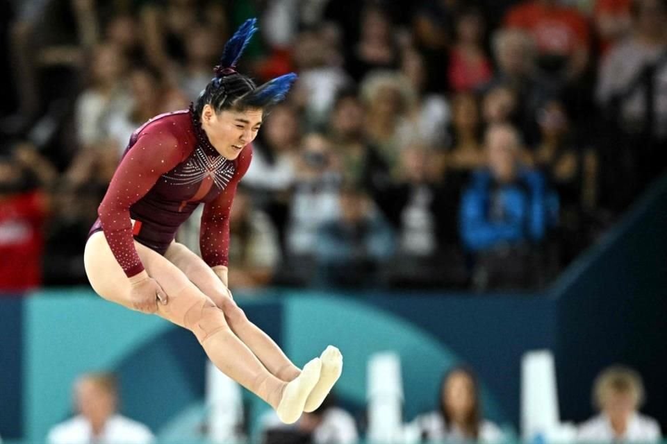 Alexa Moreno está disputando sus cuartos Juegos Olímpicos representando a México en París 2024.