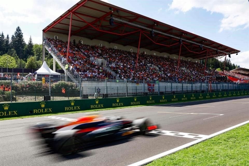 Checo batalló para tener su mayor velocidad.