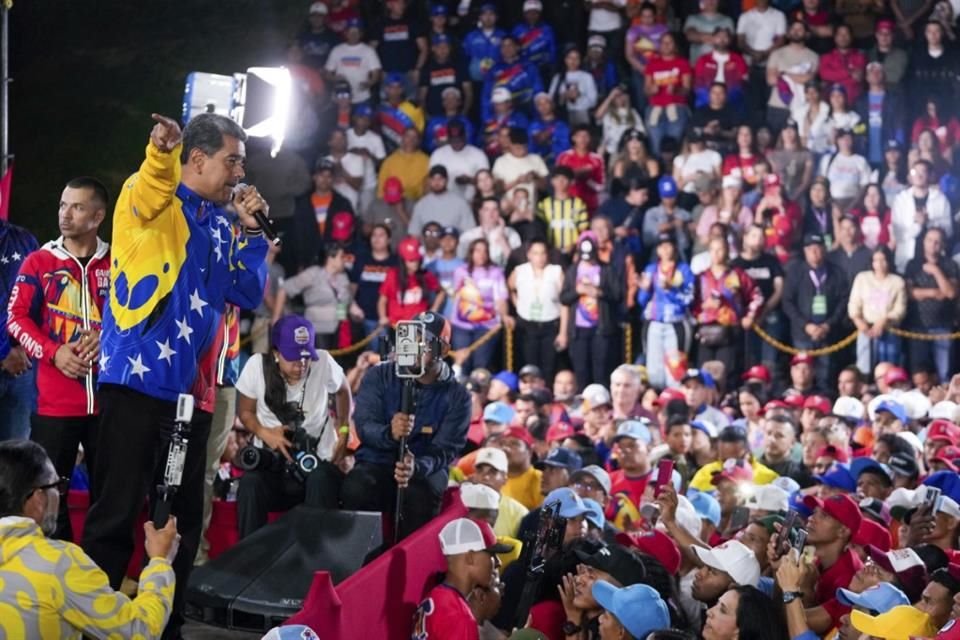 Nicolás Maduro celebró su tercer mandato al frente de Venezuela.