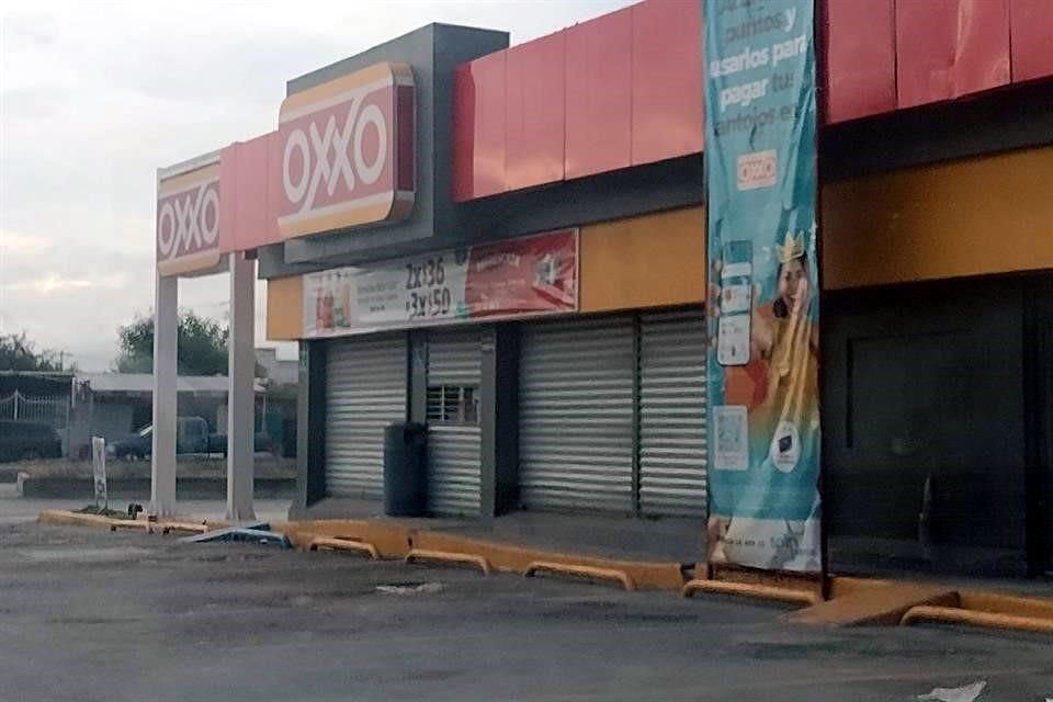 Las tiendas OXXO de Nuevo Laredo siguen cerradas.