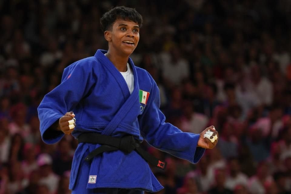 La judoca Prisca Awiti consiguió la medalla de plata en los Juegos Olímpicos de París 2024, la primera para México en este deporte.