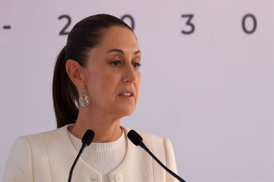 Claudia Sheinbaum Pardo, virtual Presidenta electa de México en conferencia de prensa. 