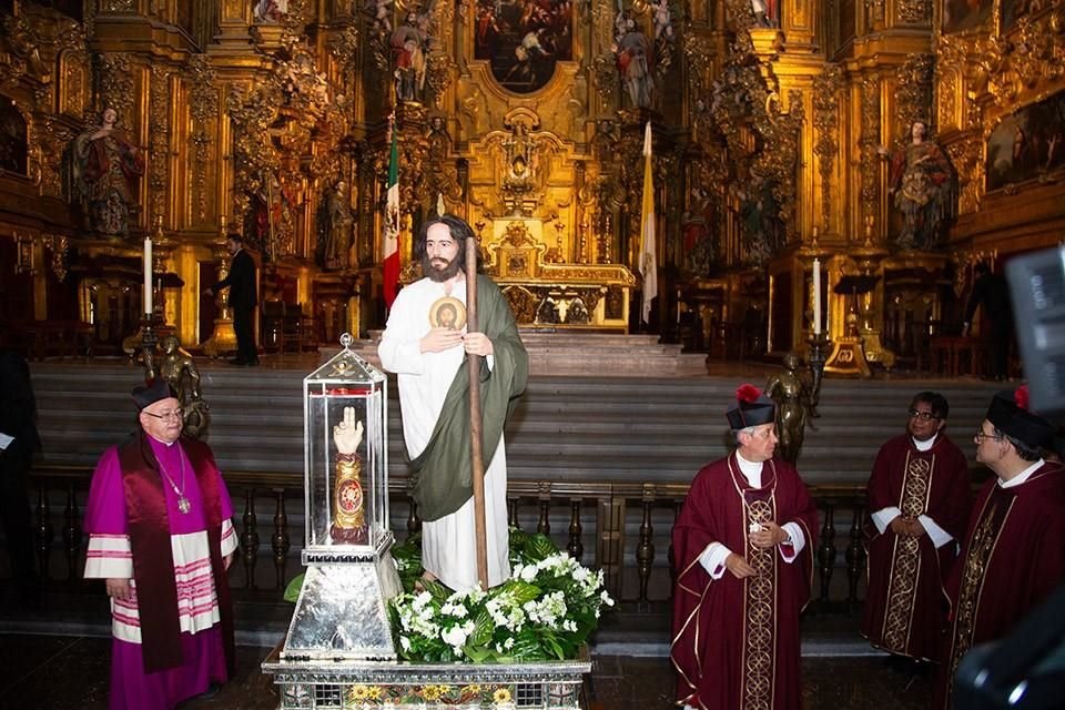 Reliquia de San Judas Tadeo ya está en México