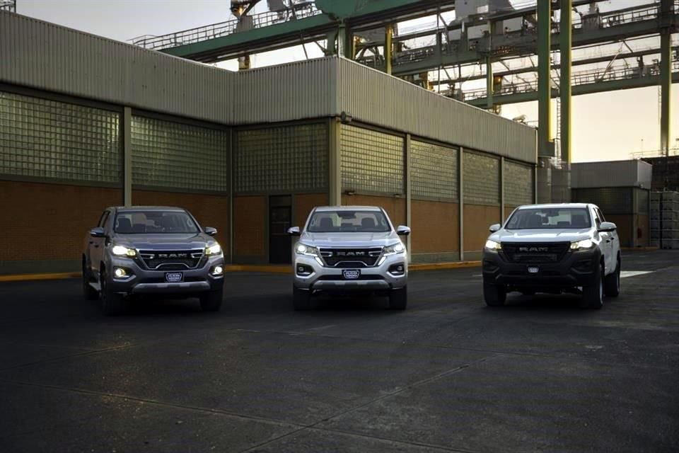 Ram 1200 llega en 3 versiones: Tradesman, Bighorn y Laramie.