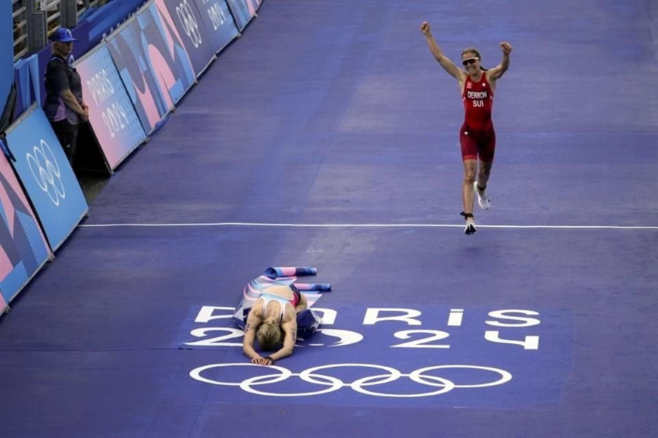 Julie Derron estuvo cerca de dar la sorpresa, pero se tuvo que conformar con la medalla de plata.