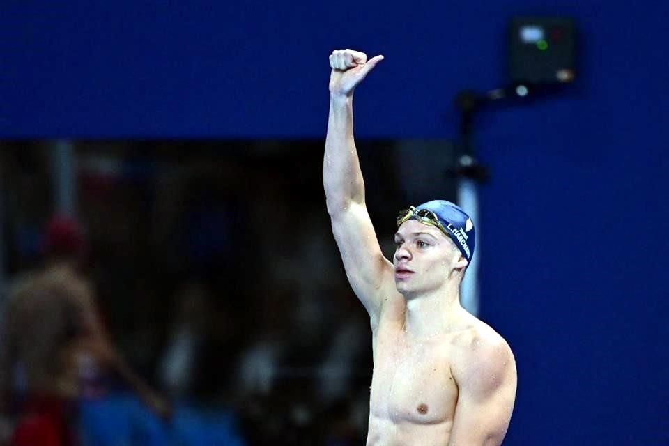 Léon Marchand se adjudicó una nueva medalla de Oro en París 2024 con otro récord olímpico en los 200 metros mariposa.