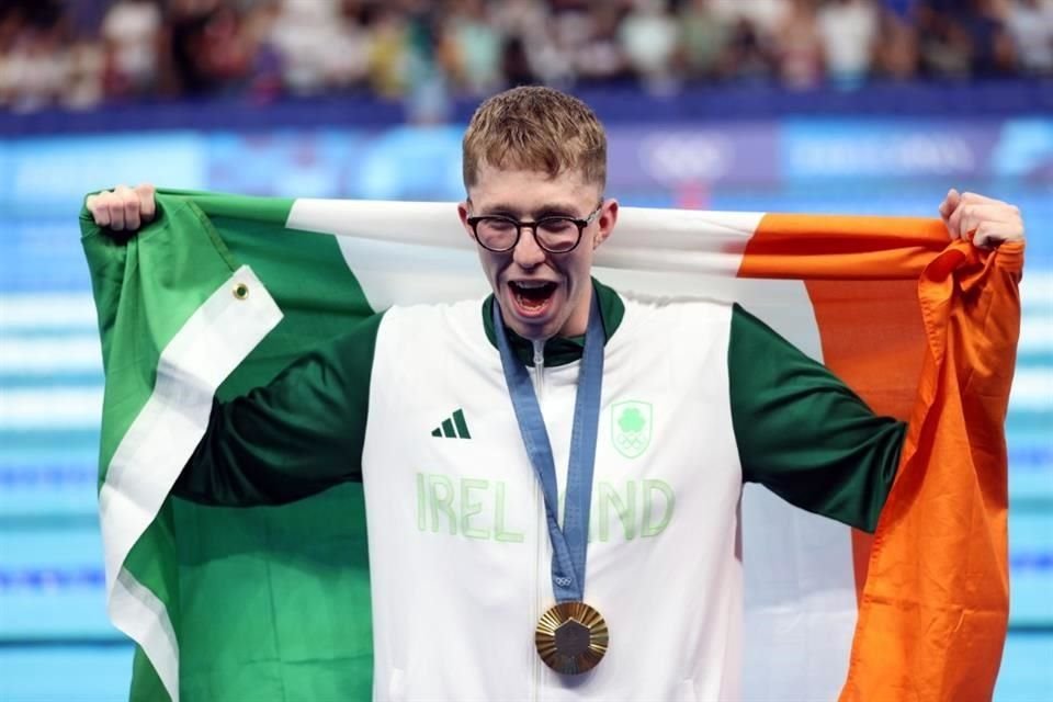 Daniel Wiffen es histórico para la natación irlandesa.