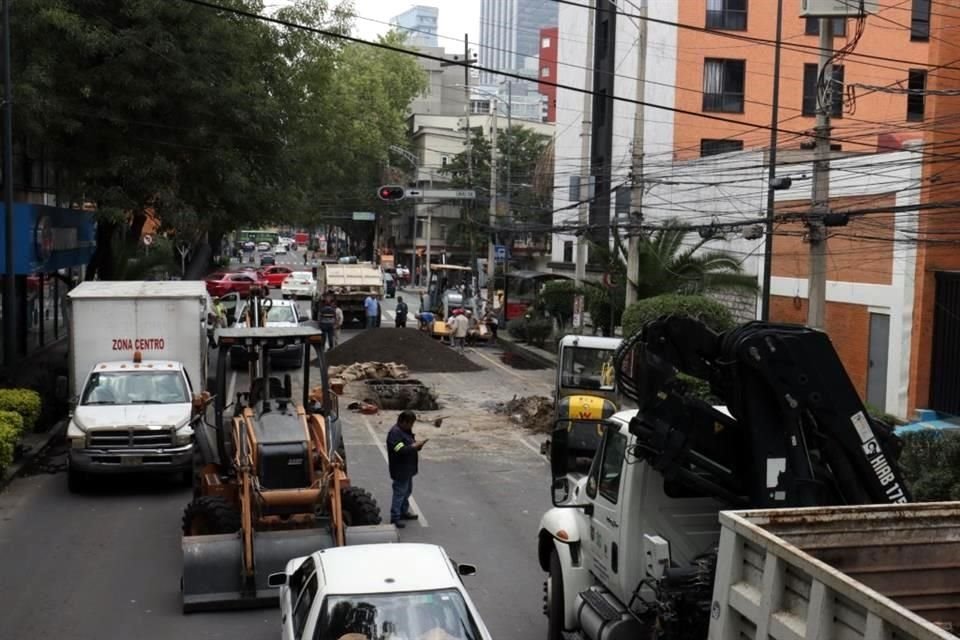 En el área de los socavones se han detectado también obras irregulares.