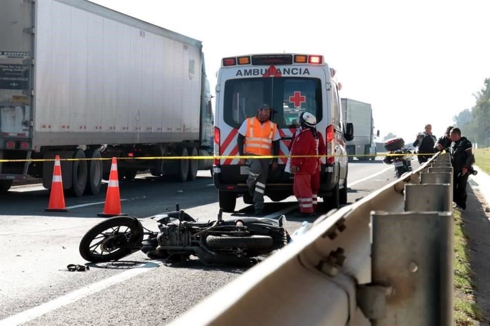 De acuerdo con el reporte, entre 2019 y 2024, mil 197 usuarios de motocicleta han muerto en siniestros de tránsito.