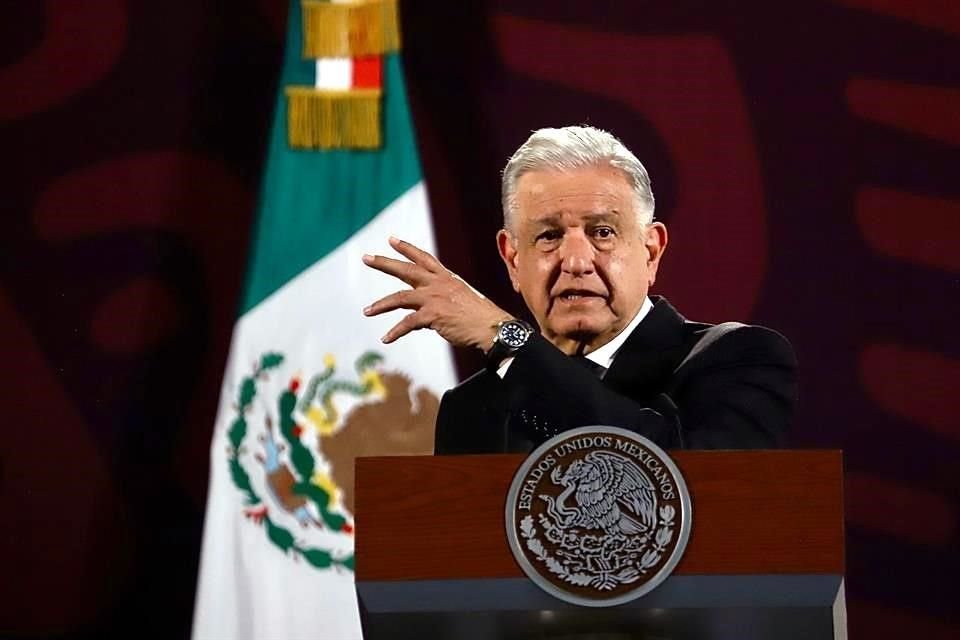 AMLO dijo que México no será pelele de ningún Gobierno extranjero y que, como amigo, será paciente con EU para esperar informe sobre 'Mayo'.