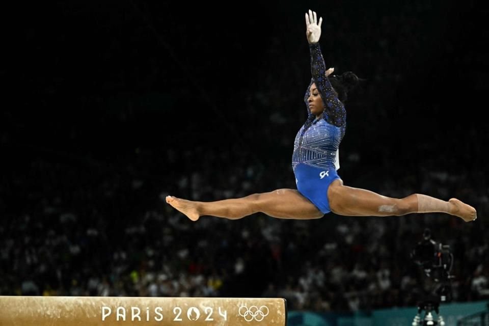 La gimnasta estadounidense Simone Biles dominó la prueba de All Around y se cuelga el segundo Oro en los Juegos Olímpicos de París 2024.