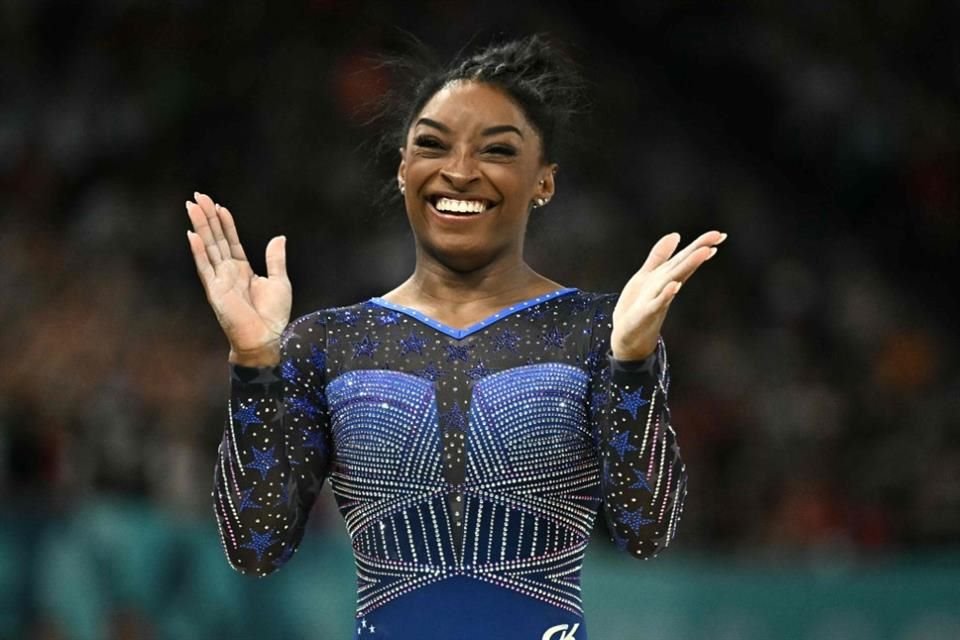 La gimnasta estadounidense Simone Biles dominó la prueba de All Around y se cuelga el segundo oro en los Juegos Olímpicos de París 2024