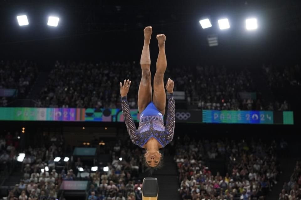 La gimnasta estadounidense Simone Biles dominó la prueba de All Around y se cuelga el segundo oro en los Juegos Olímpicos de París 2024