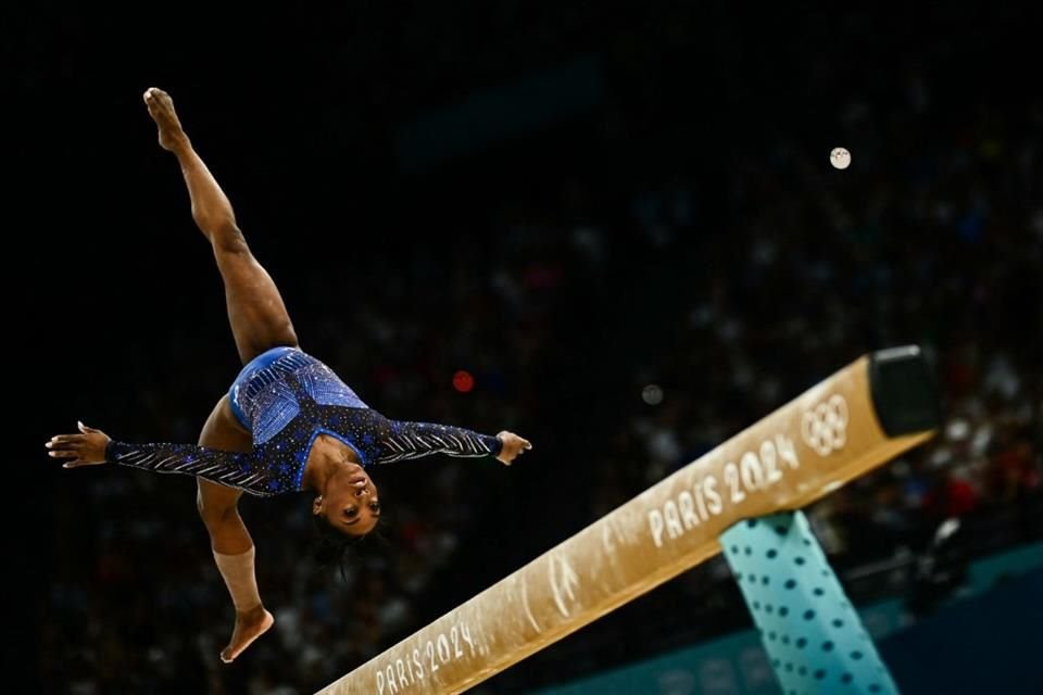 La gimnasta estadounidense Simone Biles dominó la prueba de All Around y se cuelga el segundo Oro en los Juegos Olímpicos de París 2024.