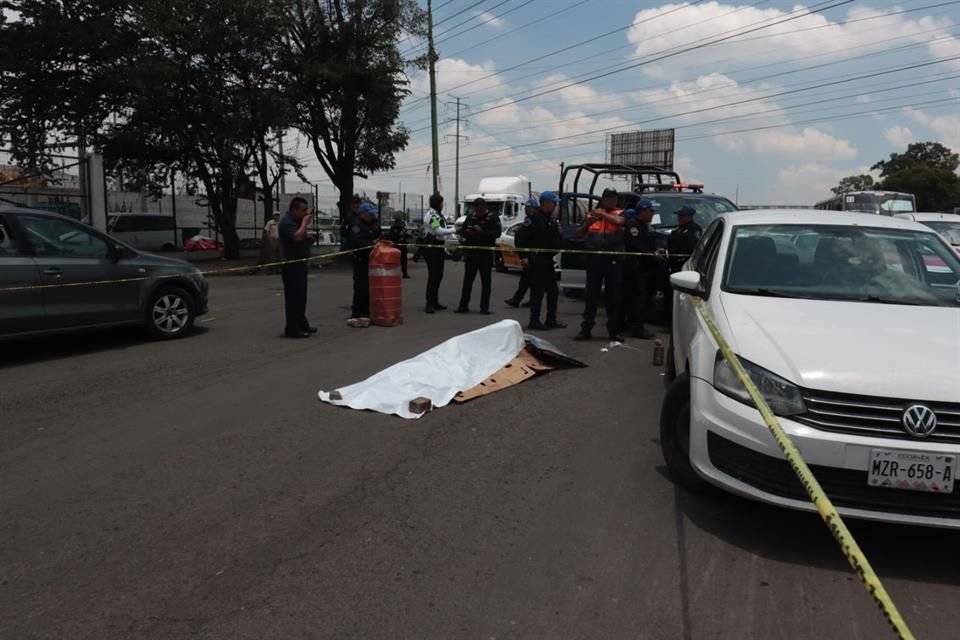 Muere hombre atropellado dentro de la Central de Abasto, Alcaldía Iztapalapa.