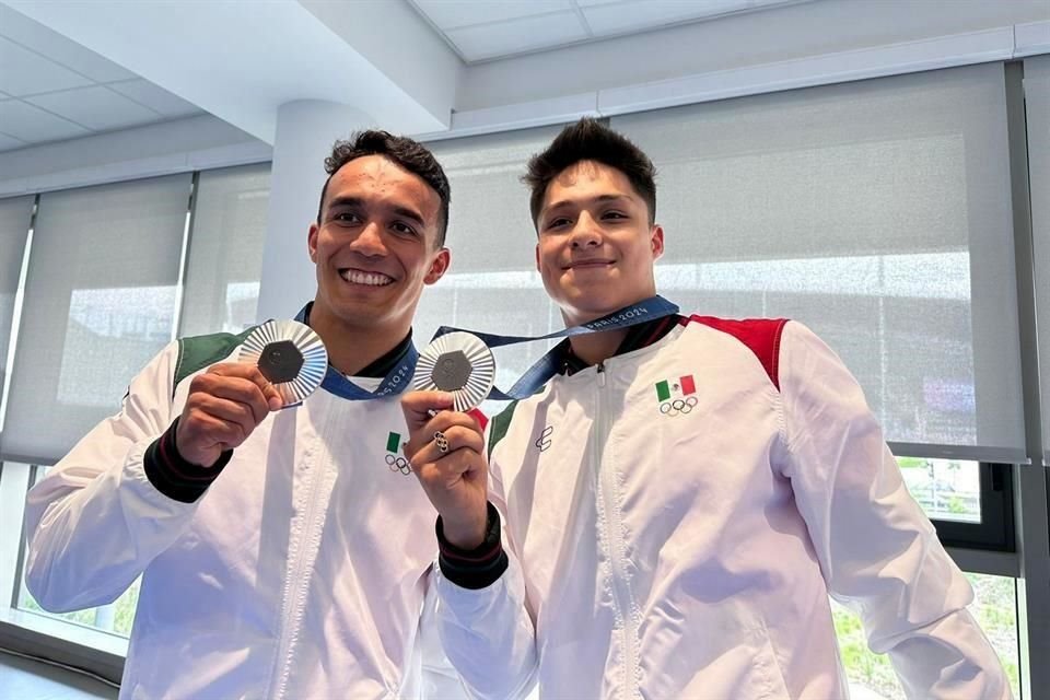 La dupla mexicana le dio a México su tercera presea en París 2024.