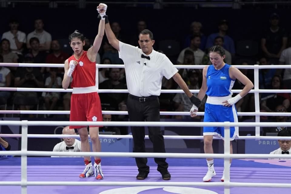 La taiwanesa Lin Yu Ting, una de las dos boxeadoras involucradas en polémica de género, consiguió la victoria en su estreno en París 2024.