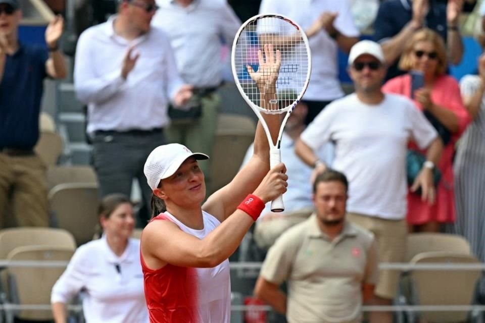 La tricampeona del Roland Garros se despidió de sus primeros Juegos Olímpicos en el tercer puesto.