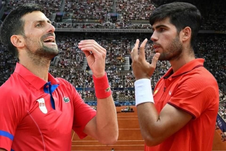 Novak Djokovic y Carlos Alcaraz disputarán la Final en París.