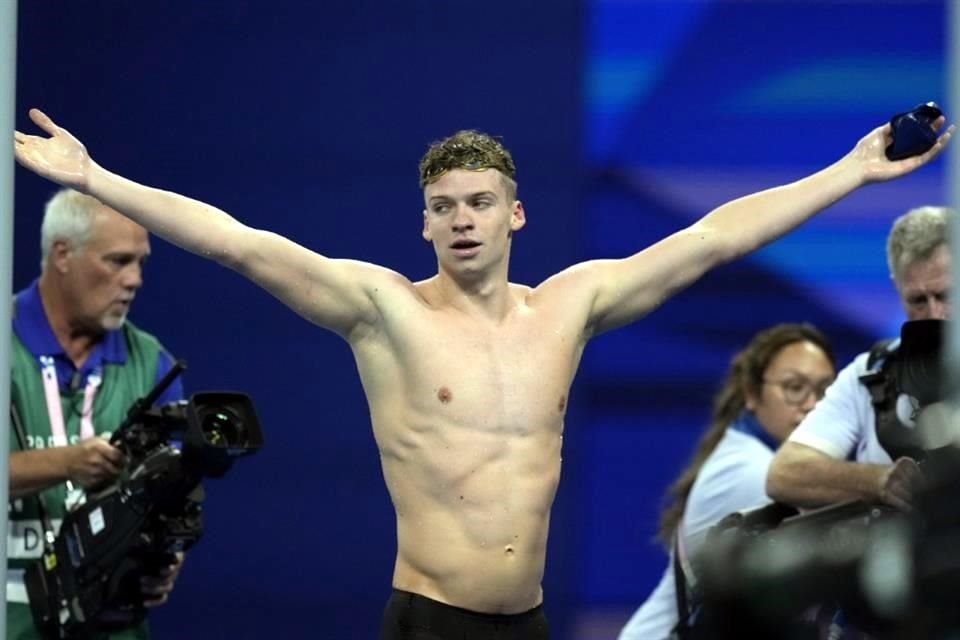 Léon Marchand se apuntó su cuarta medalla de Oro en los Juegos Olímpicos París 2024 con récord olímpico incluido.