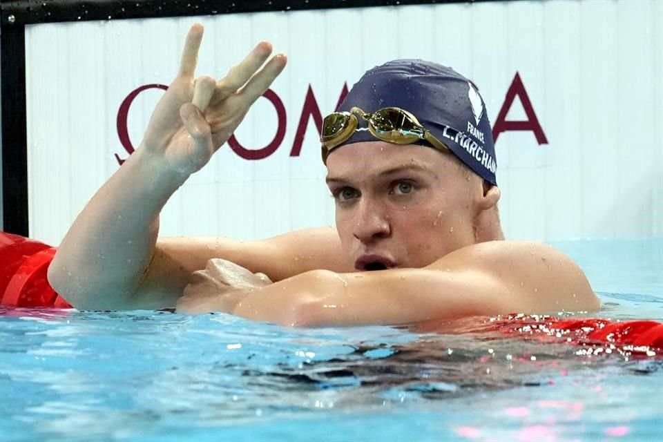 Marchand rompió la segunda marca olímpica de Michael Phelps en la alberca parisina y sigue perfecto en las Finales.