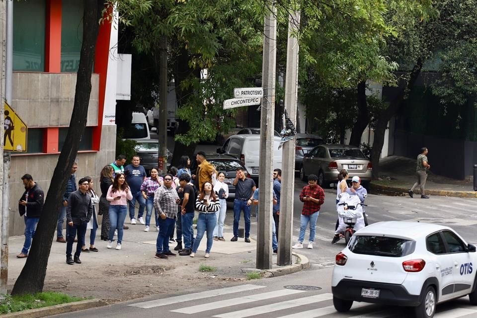 Pablo Vázquez, Secretario de Seguridad Ciudada de la CDMX, confirmó que no hubo daños.