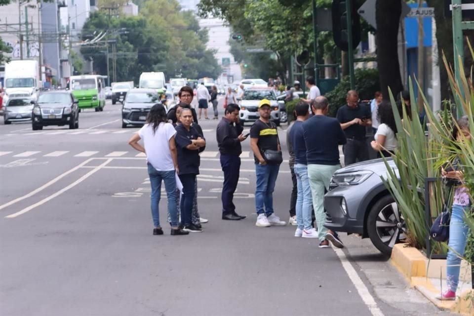 Por unos minutos, la Ciudad de México se vio sorprendida por un posible temblor. Pero todo fue una falla.