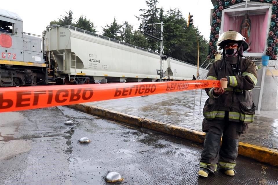 El hecho ocurrió en el Puente Pilares de la Avenida Paseo Tollocan.