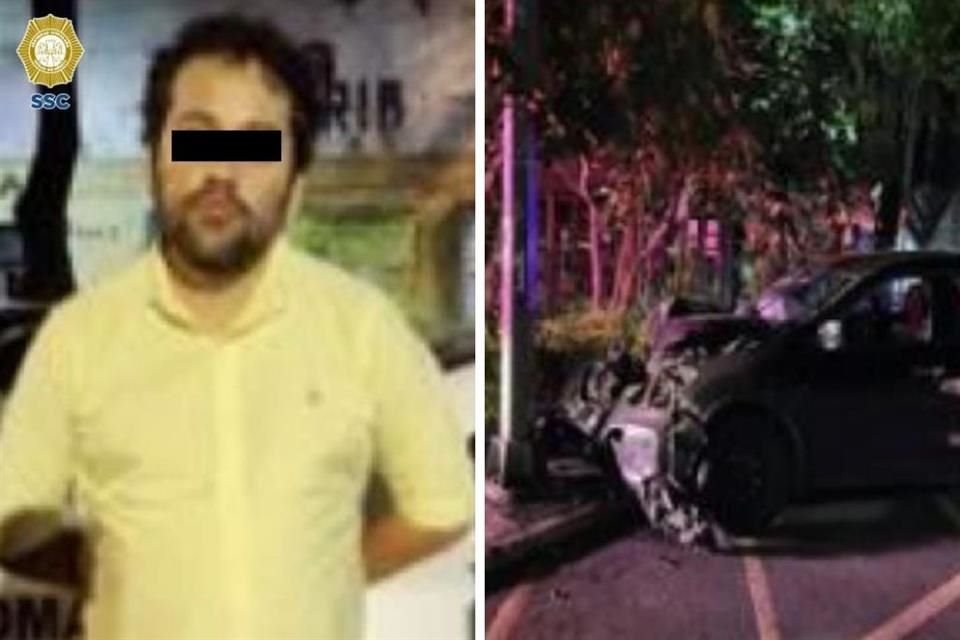 Según el reporte oficial, el conductor de 32 años de edad, transitaba a bordo de una camioneta negra por calles de la Colonia Hipódromo Condesa.