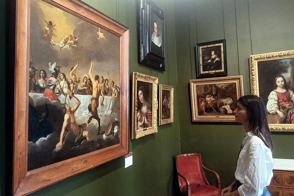 Desde 1938, el Museo Magnin de Dijon tiene colgado en sus muros 'El festín de los dioses', obra del siglo 17 del pintor barroco neerlandés Jan Hermansz van Biljert.