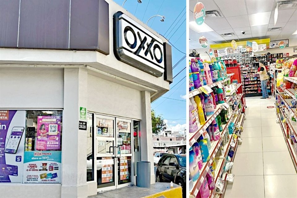 Las tiendas Oxxo del centro de Nuevo Laredo fueron las primeras que reabrieron ayer.